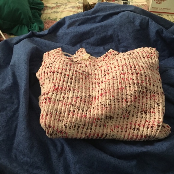 Cupio Blush soft chunky sweater variegated color - Picture 2 of 6